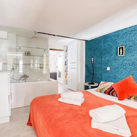 Unique Parisian Loft At The Classy St Germain Lägenhet *