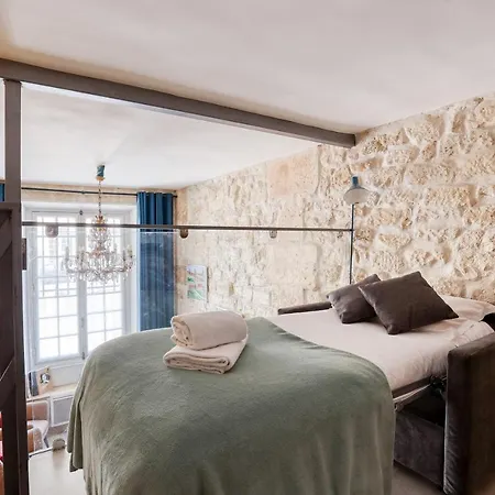 Unique Parisian Loft At The Classy St Germain דירה פריז