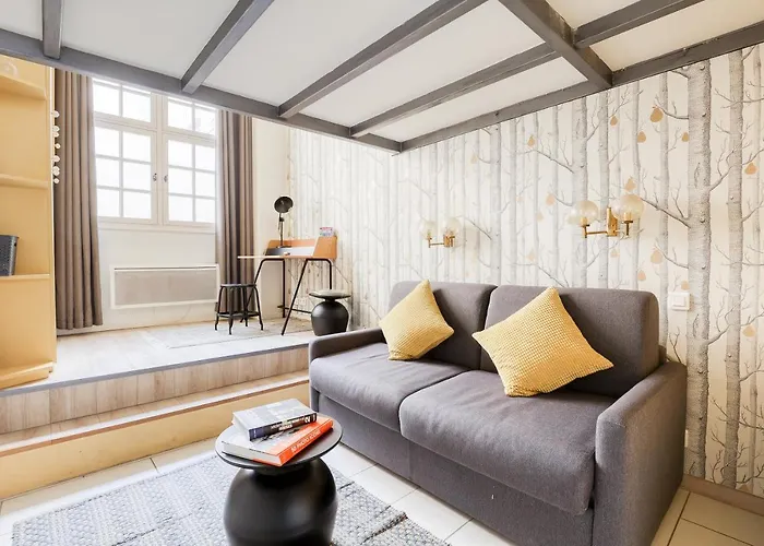 Apartment Unique Parisian Loft At The Classy St Germain Paris